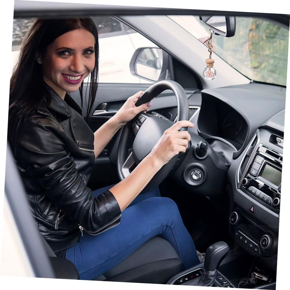 4Pcs Car Fragrance Bottle Hanging Perfume Bottles Air Freshener for Car image number 1