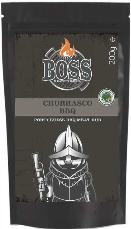 BBQ BOSS Churrasco Portuguese Meat Rub Pouch