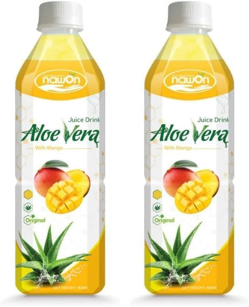 Nawon Aloe Vera Drink Juice Mango Flavor 500Ml 6 Pack image number 1