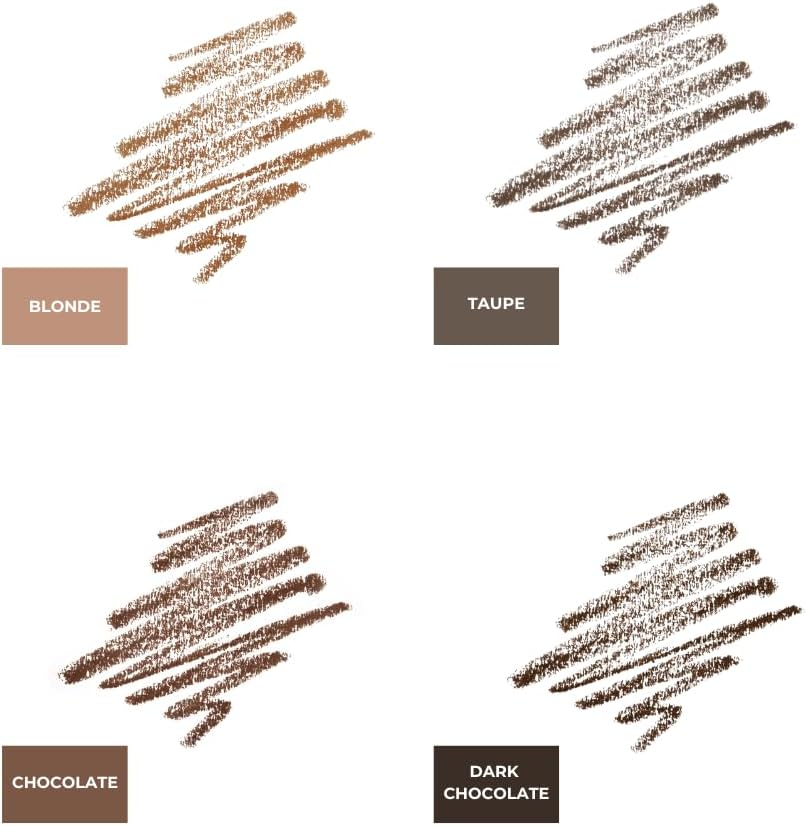 The Brow Technicians Waterproof Eyebrow Pencil - Angled Tip, Long-Lasting, Smudge-Proof, Glide-On Formula, Dual-Ended, Vegan, Oily Skin Approved image number 1