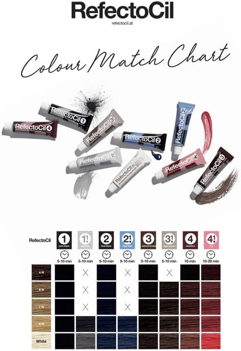 Refectocil Eyelash and Eyebrow Tint 15 Ml, Light Brown image number 6