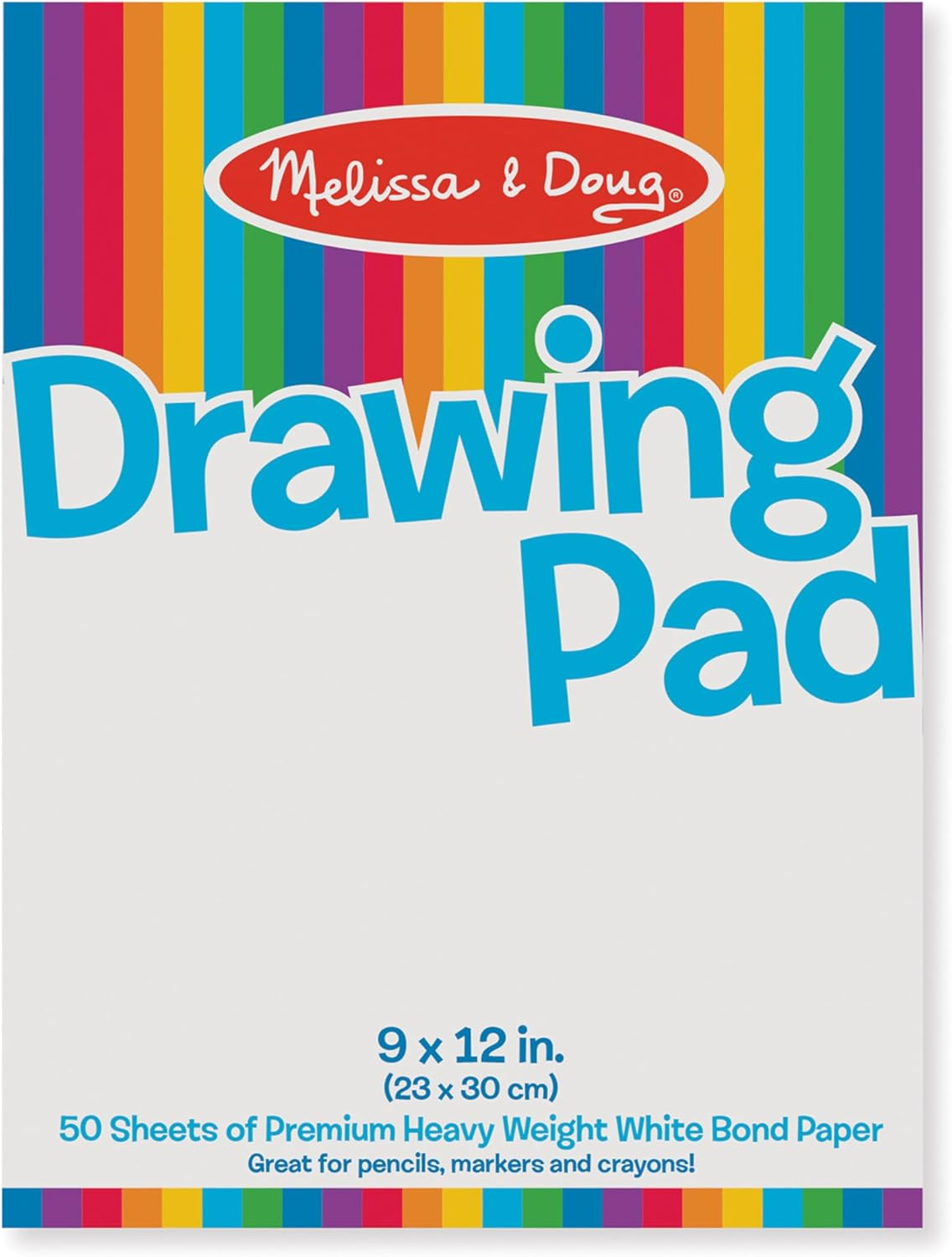 Melissa and Doug Drawing Pad (229 X 305Mm) - 50 Sheets