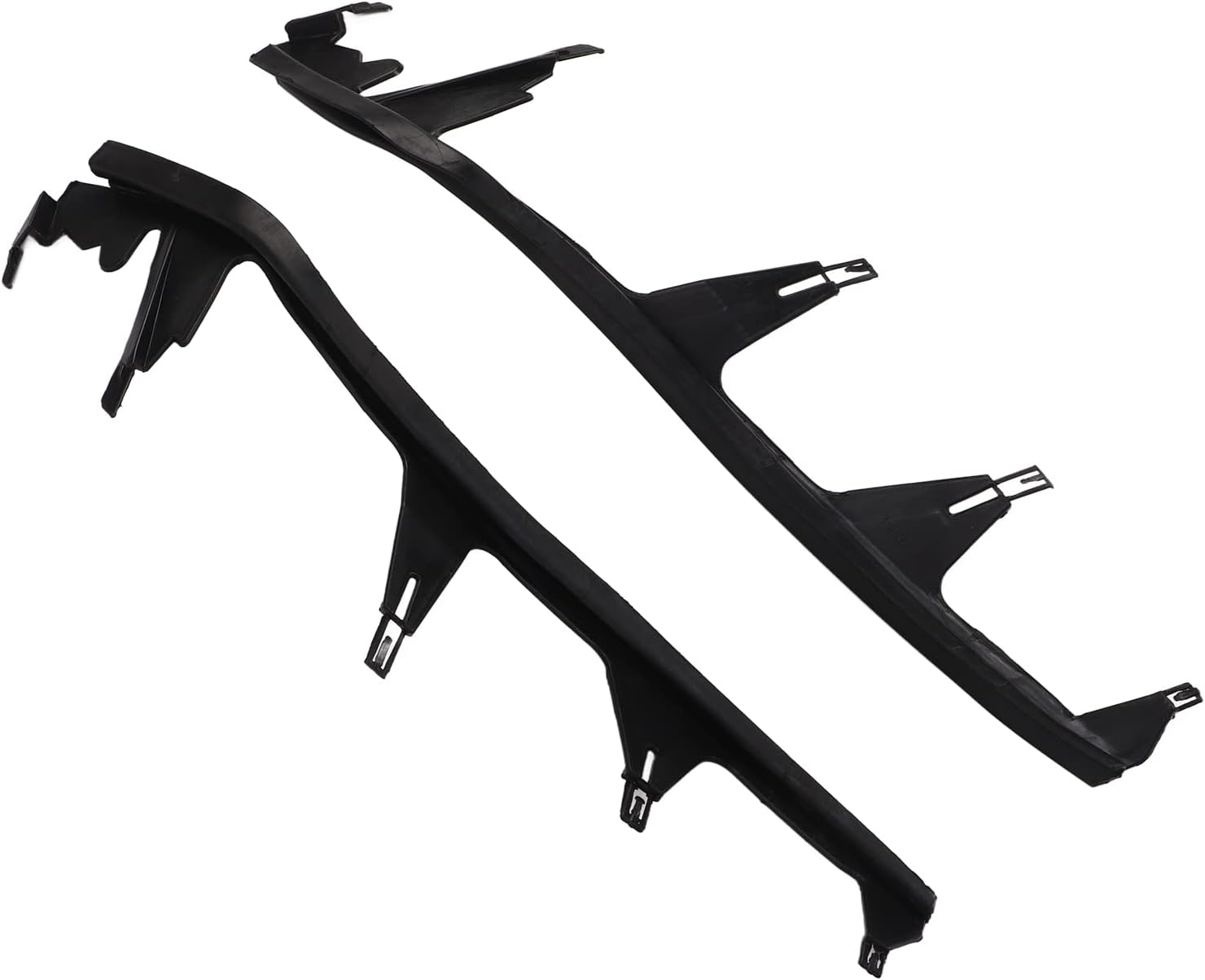 1 Pair Car Headlight Cover Gasket 63128384490 Strong Sealing Black Rubber Flexible Replacement for 3 Series E46 Pre‑Lci image number 1