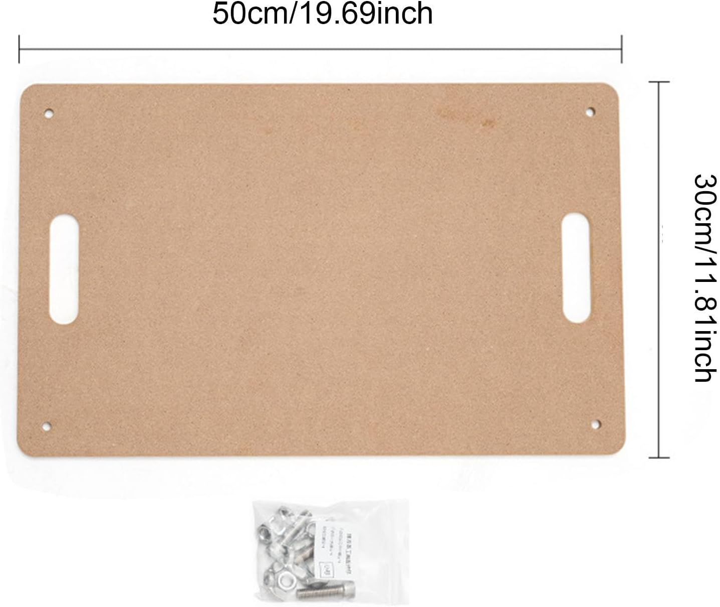 Clay Wedging Board, Plaster Modeling Board with Built in Handle, Clay Board for Drying Work, L image number 6