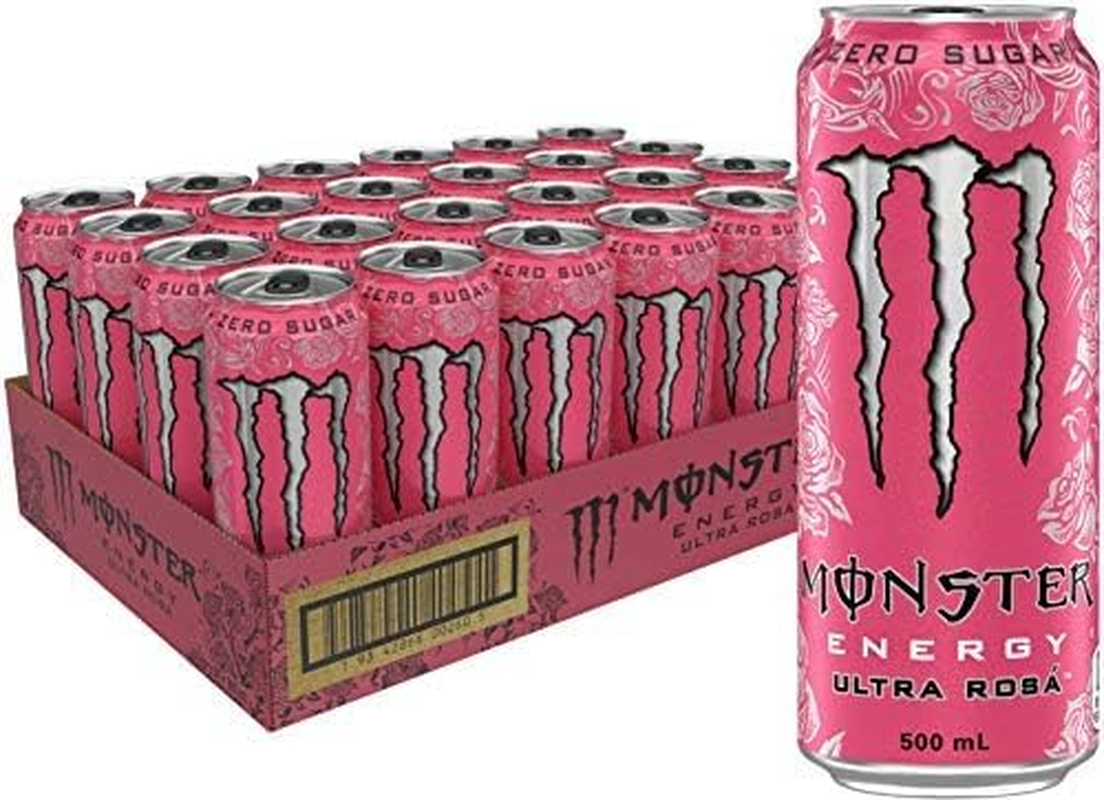 Monster Ultra Rosa 24Pk and Monster Ultra Ultra Paradise Green 24Pk image number 6