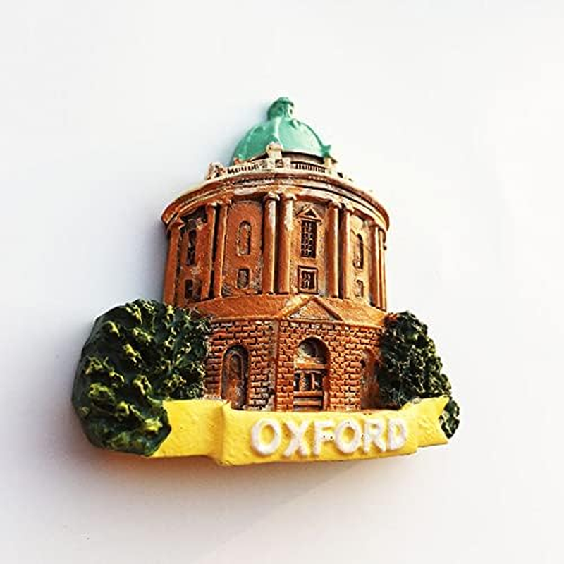 (Oxford, UK) Fridge Magnet,Creative Travel Commemorate Crafts 3D Ornaments Magnetism Resin Material Refrigerator Stickers image number 2