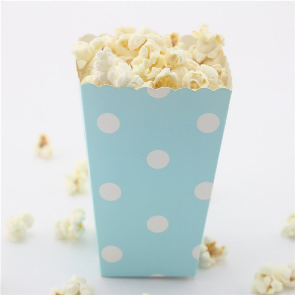 36 Pcs Popcorn Boxes Treat Boxes Movie Popcorn Paper Bags for Dessert Tables & Wedding Favors image number 4