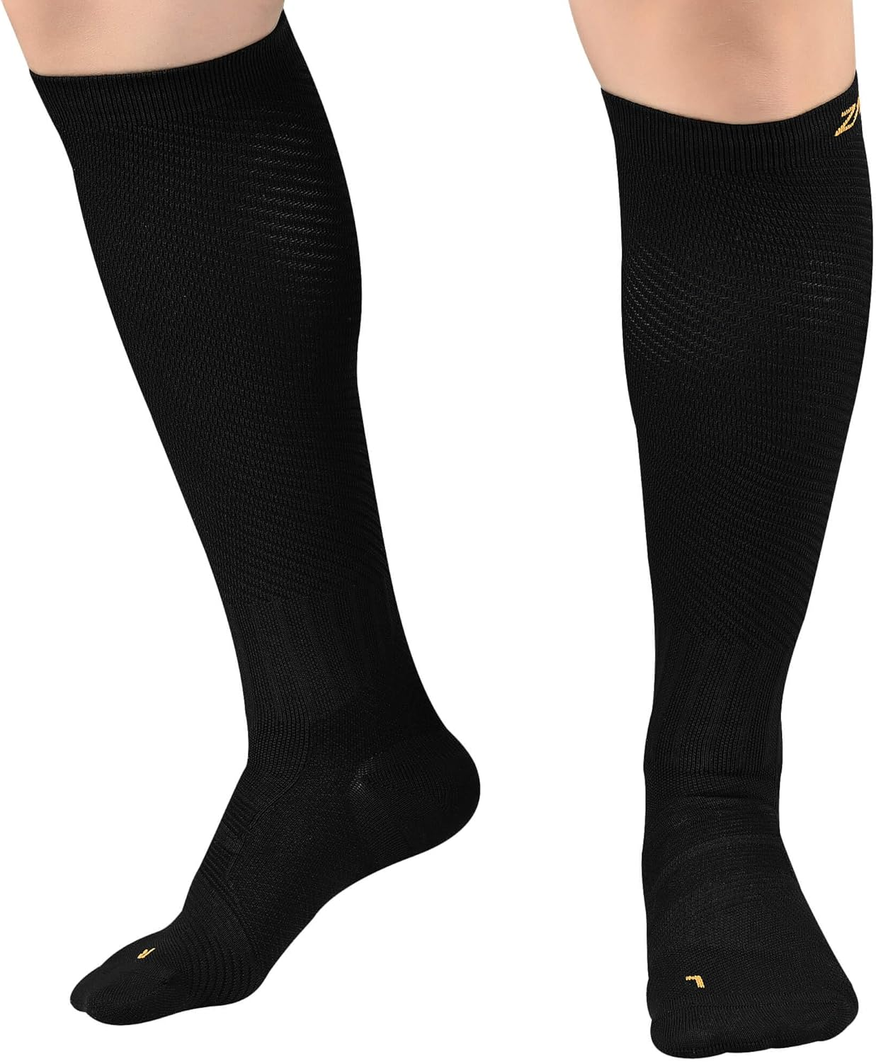 Knee-High Graduated Compression Socks, Plantar Fasciitis Socks for Men & Women, Sports Compression Socks, 20-30 Mmhg