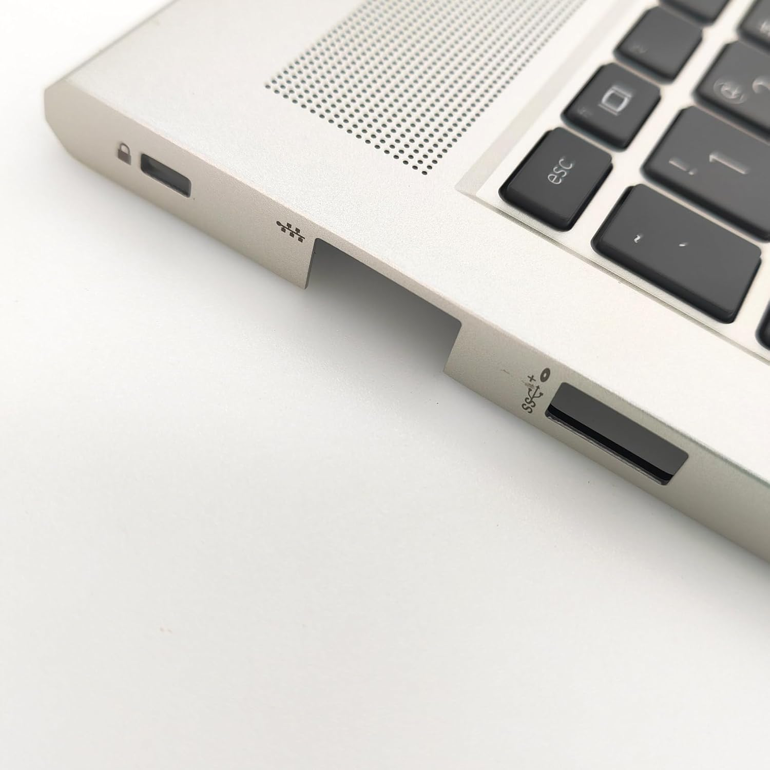 New Upper Case Palmrest Replacement for HP Probook 450 455 G8 Series Laptop Keyboard Assembly Top Cover US Layout M21742-001 Silver image number 4