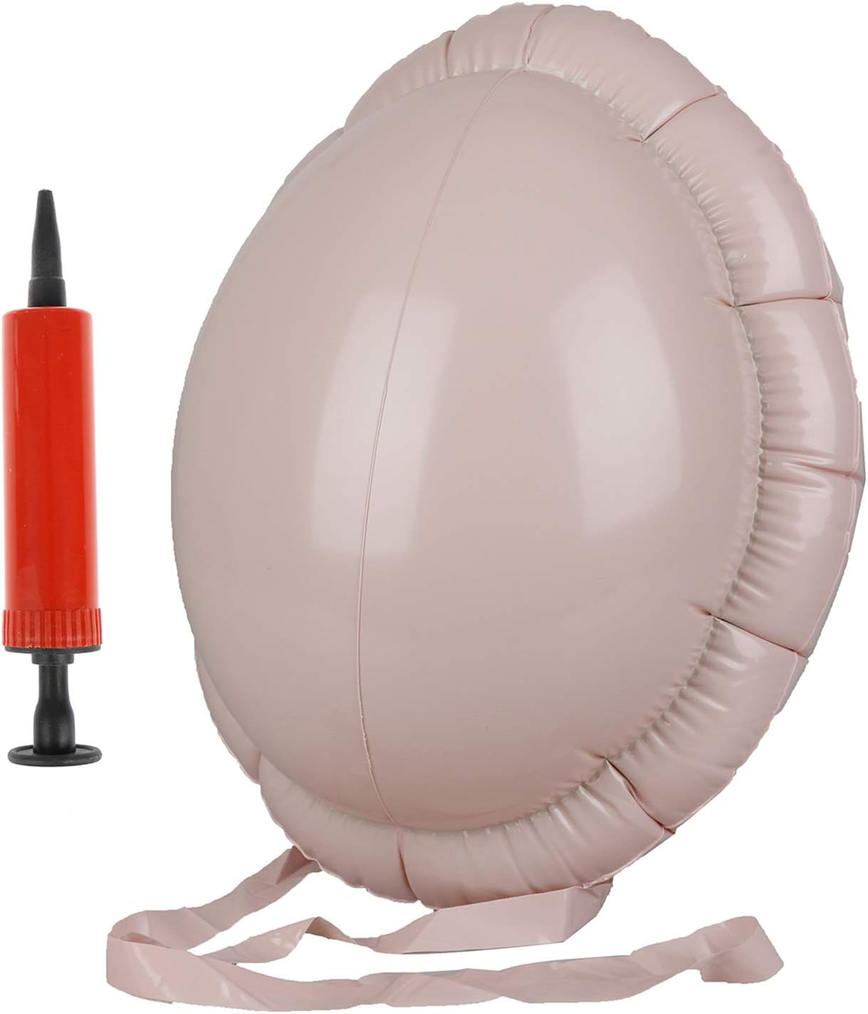 Santa Inflatable Big Belly Pregnant Woman Fake Belly Santa Claus Beer Belly with Mini Inflator Halloween Costume Accessories Christmas Costume Fat Suit Padding image number 6