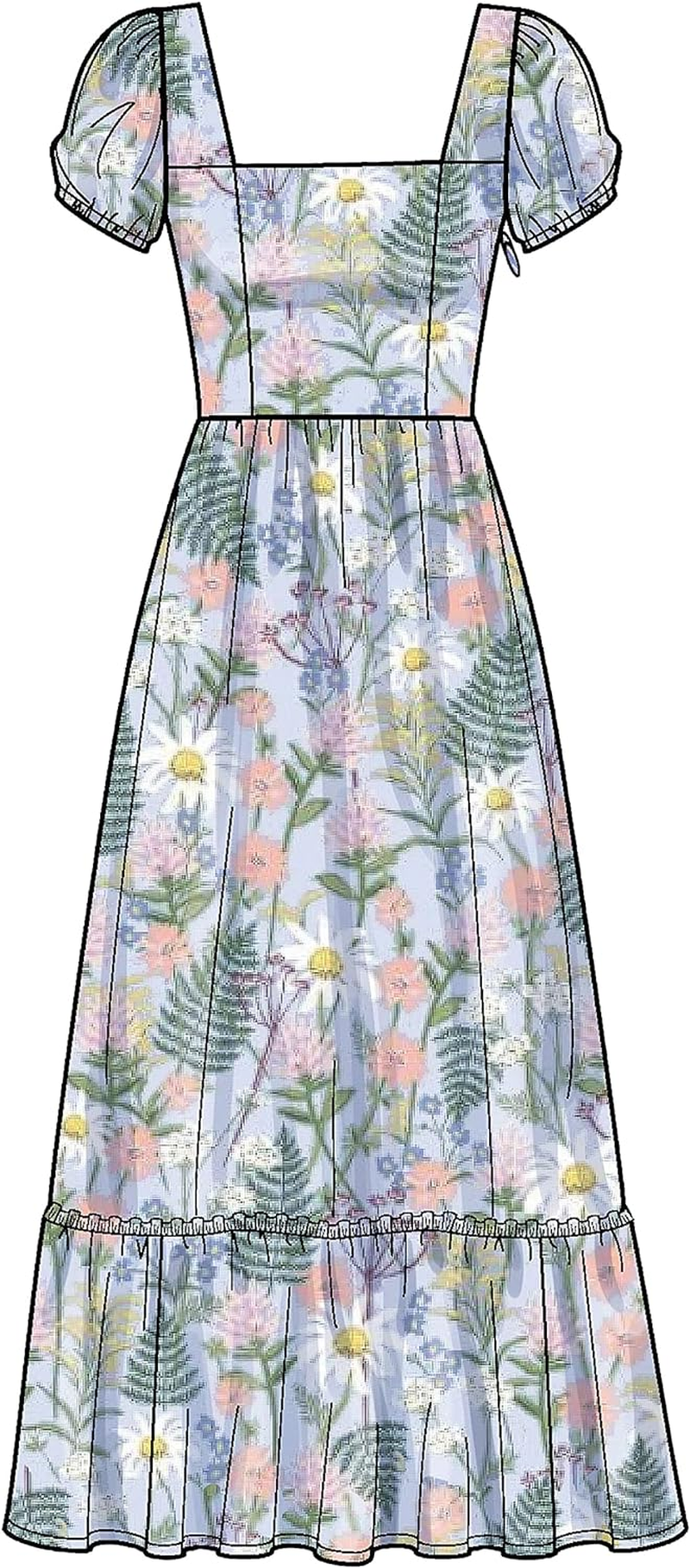 Newlook UN6692A Misses' Sewing Pattern Dresses, Size 6-8-10-12-14-16-18