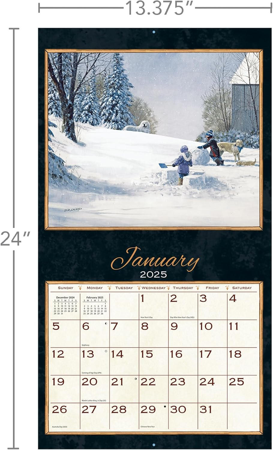 American Cat(Tm) 2025 Wall Calendar image number 6