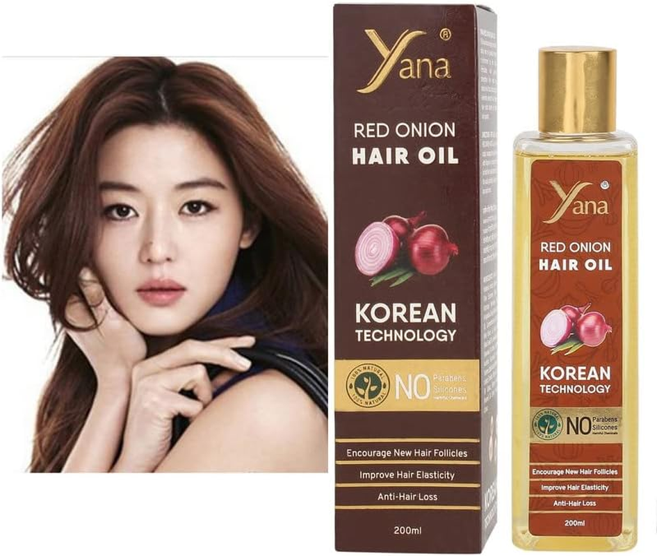 Red Onion anti Hair Loss Hair Longer Oil by Korean Technology image number 5
