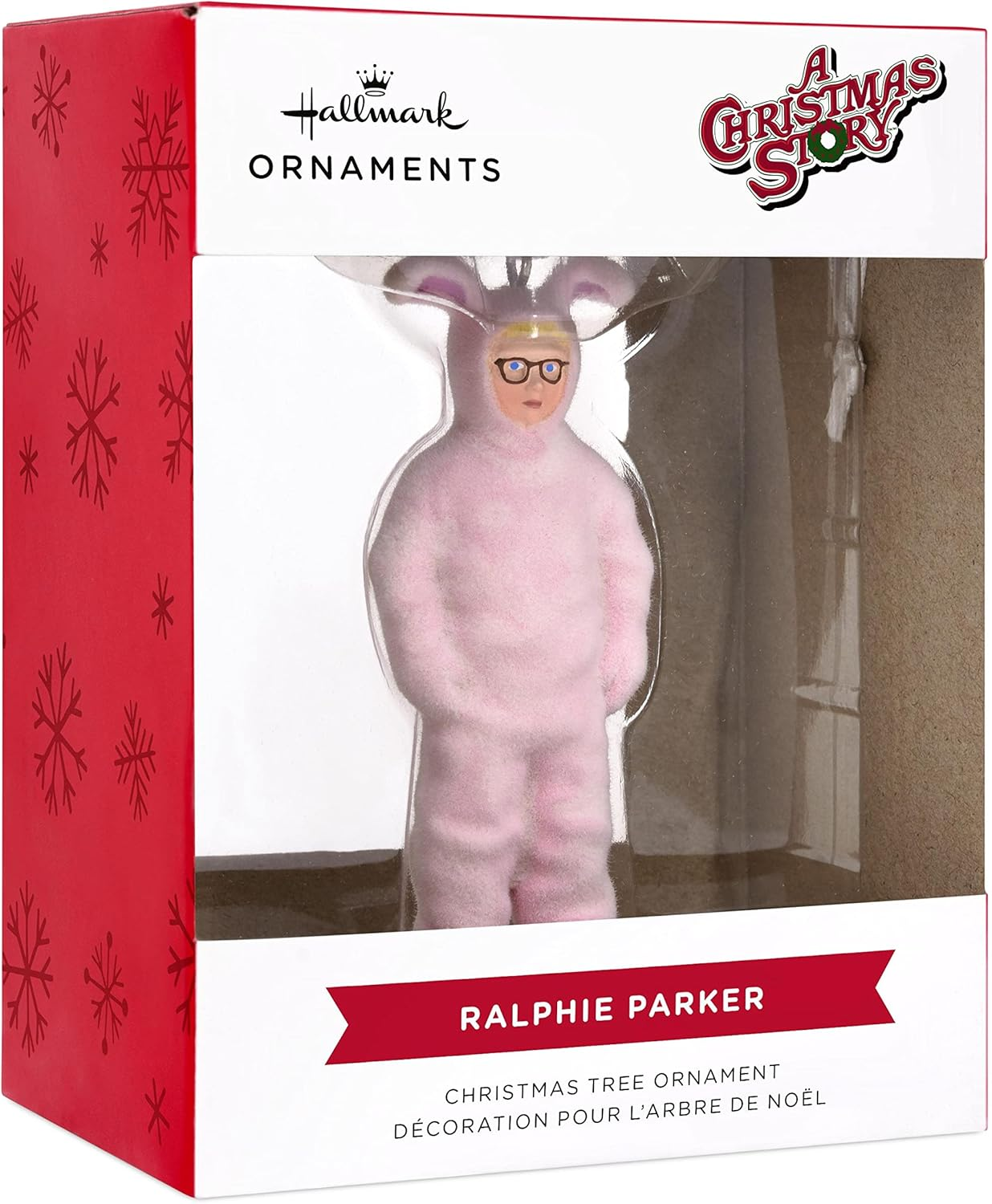 Hallmark a Christmas Story Ralphie in Bunny Suit Christmas Ornament image number 3