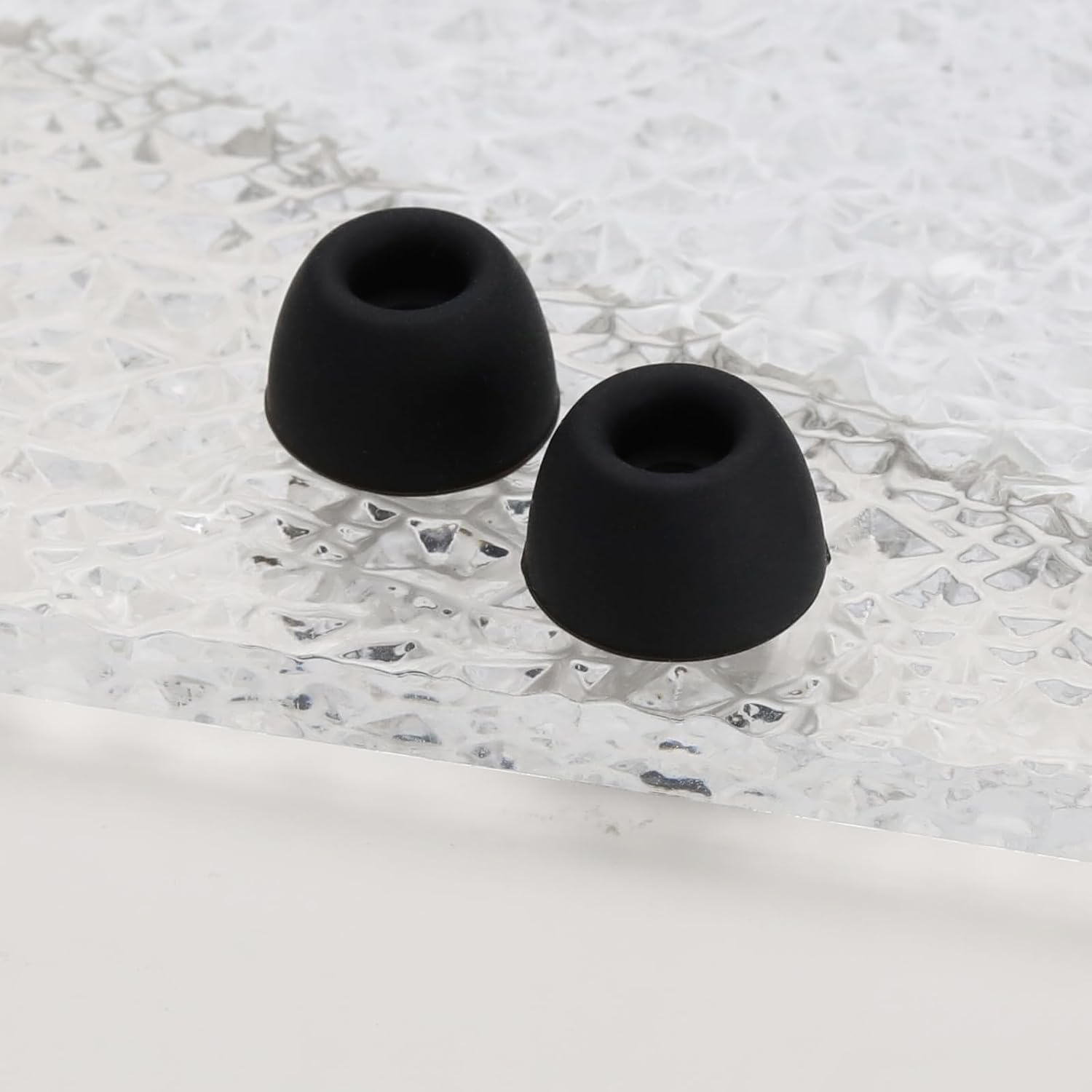 6 Pairs Silicone Earbuds Compatible with Samsung Galaxy Buds 2 Pro Replacement Earbuds Tips Small/Medium/Large 3 Size, Black image number 6