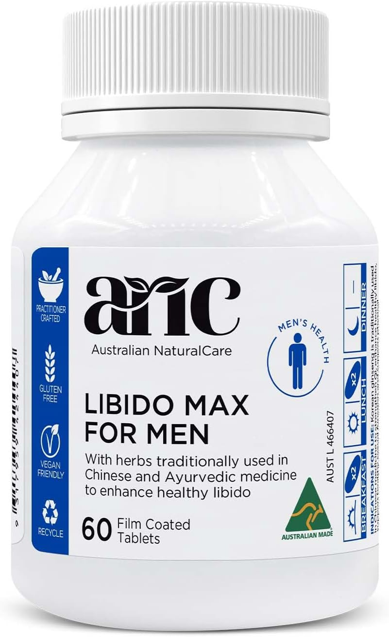 Australian Naturalcare - Libido Max for Men 60 Tabs image number 1
