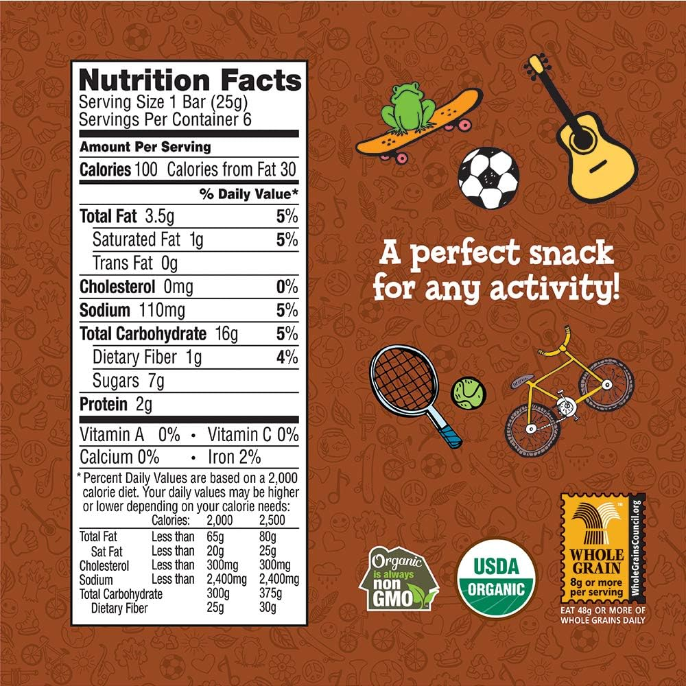 Annie'S Organic Chewy Peanut Butter Chocolate Chip Granola Bars 6 Ct (Pack of 12) image number 5