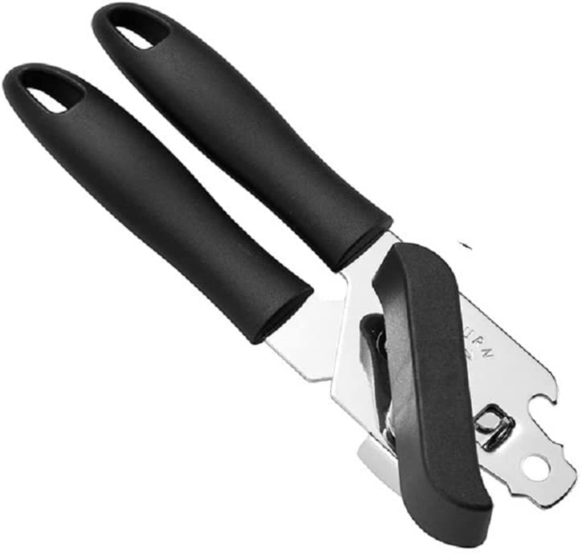 HIGHROCK Multi-Function Opener Kitchen Can Opener, Jar Opener & Tin Opener, Manual Can Opener, Portable Can Opener (Black) image number 2