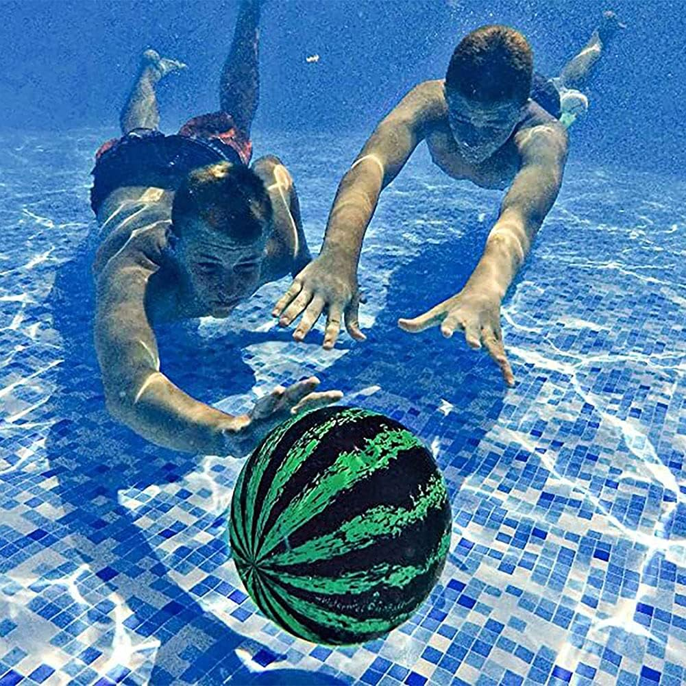 Morofme Swimming Pool Ball 9 Inch Ball Game for Pool Swimming Float Toy Balls Inflatable Pool Balls for under Water Passing Buoying Dribbling Diving and Pool Games for Teens Adults