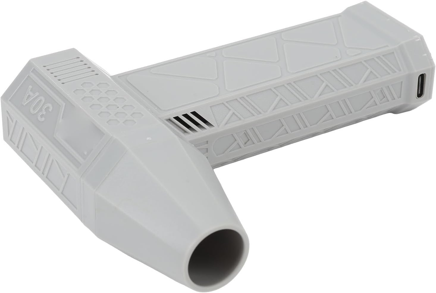 Jet Dry Mini Blower, 130000 RPM Turbo Jet Blower, Portable Car Dryer Air Blower Turbo Fan, Type C Fast Charging Electric Air Duster for Computer, Keyboard, Lens (Gray) image number 2