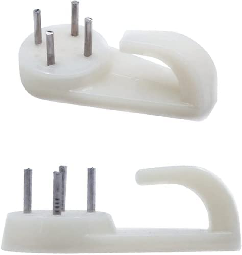 Concrete Wall Hooks, 25Pcs Invisible Nail Hangers, No Damage Picture Hanger, Powerful Hard Wall Drywall Hooks, Non-Trace Hanging Hook for Photo Frame Clock (M) image number 1