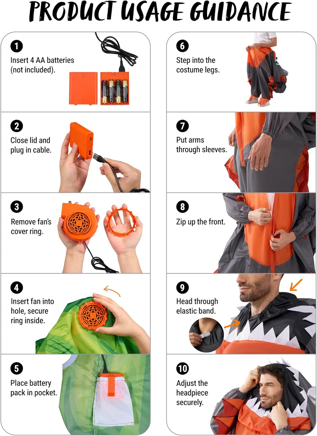 Spooktacular Creations Inflatable Pig Halloween Costume, Adult Unisex Full Body Animal Pig Inflatable Costume - One Size (Piggy)