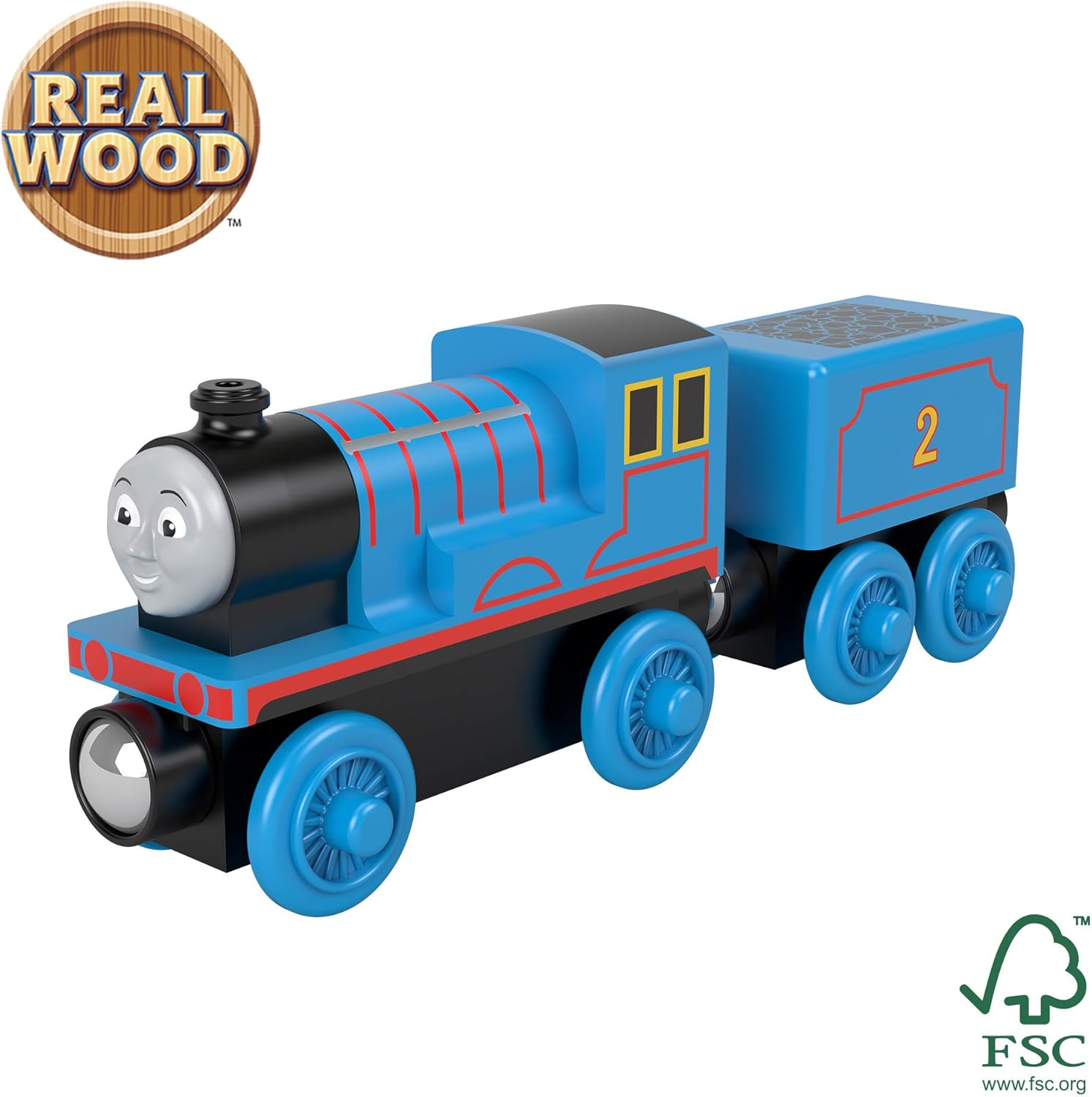 Fisher Price - Thomas and Friends Wooden Railway Edward image number 6