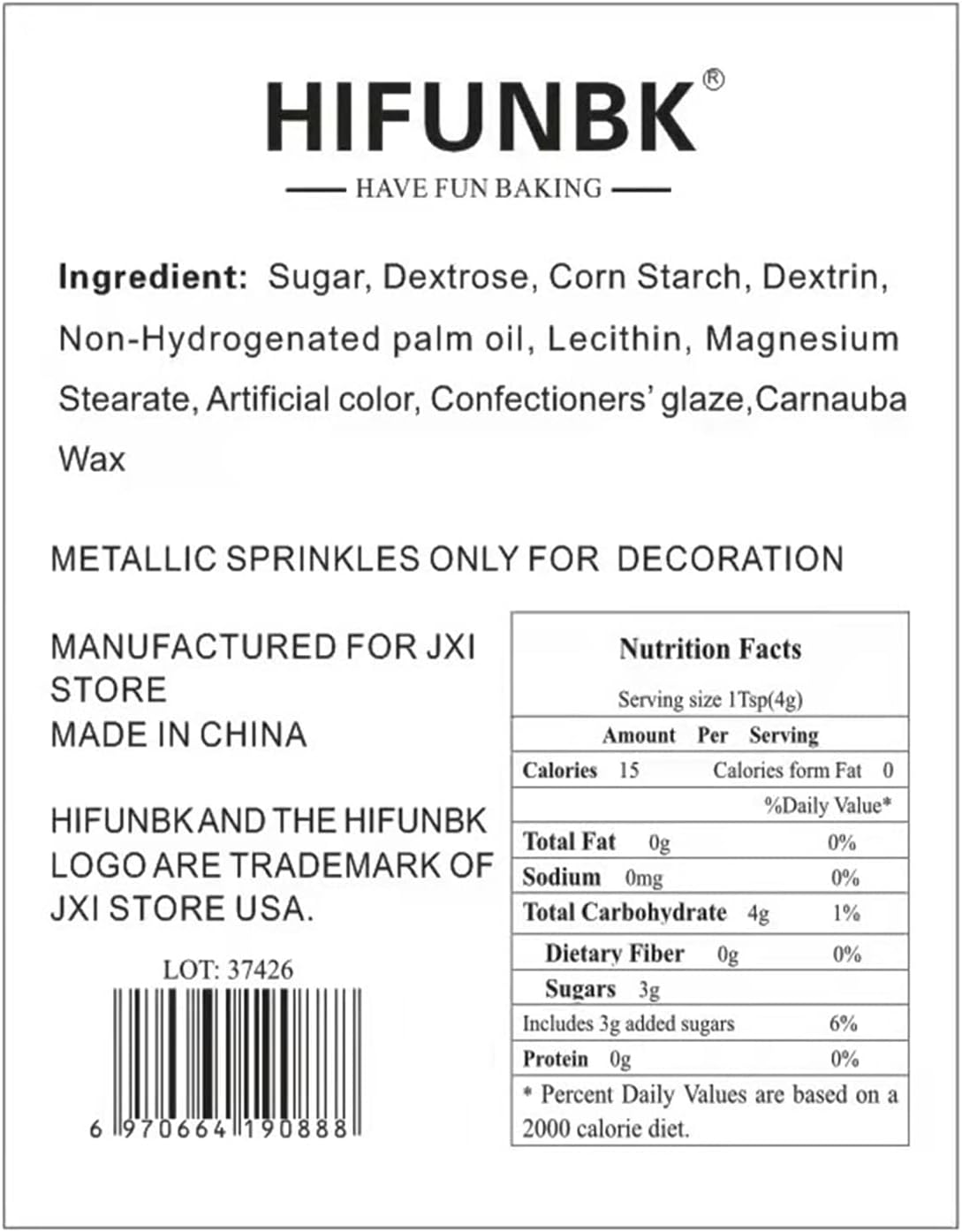 HIFUNBK Sprinkles for Cake Decorating, Edible Pearl for Cookie Cupcake Toppings, Cake and Cookie Decorating Supplies, Rainbow Pearl Sugar for Baking Decoration, 100G in Reusable Container (Sea) image number 6