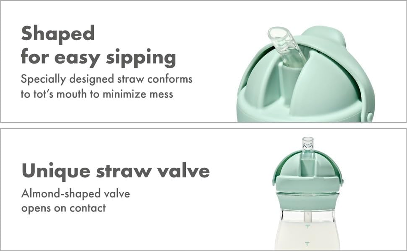 Oxo Tot Transitions Straw Cup, Opal, 266 Ml Capacity image number 1