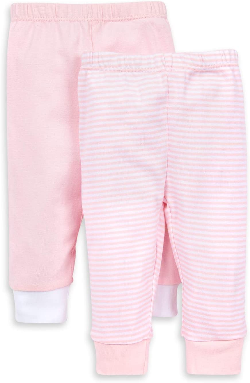 Burt'S Bees Baby 2-Pack Lightweight Knit Pants