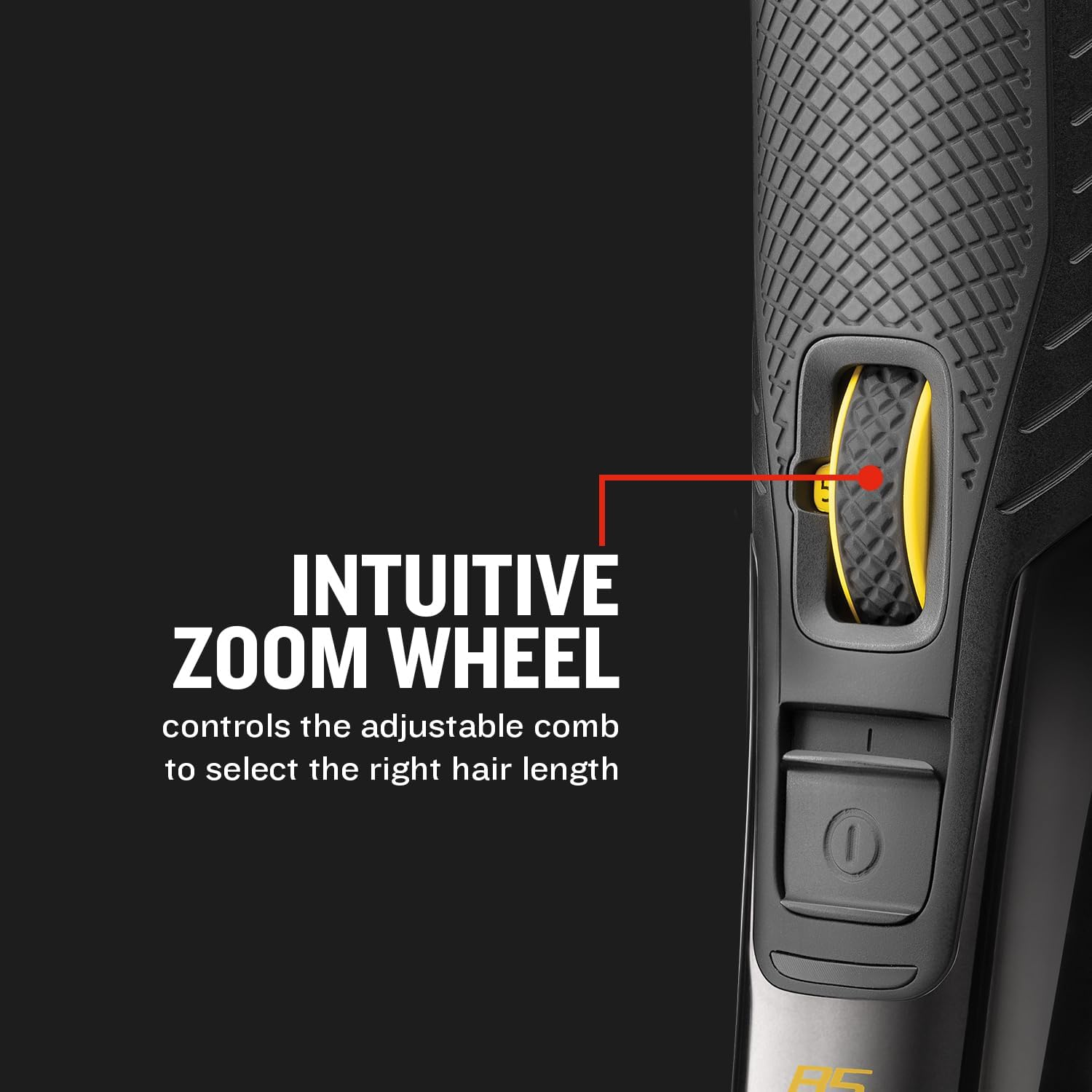 Remington B5 Style Series Cordless Beard and Stubble Trimmer for Men with Adjustable Zoom Wheel and Titanium Coated Blades - MB5000 image number 6