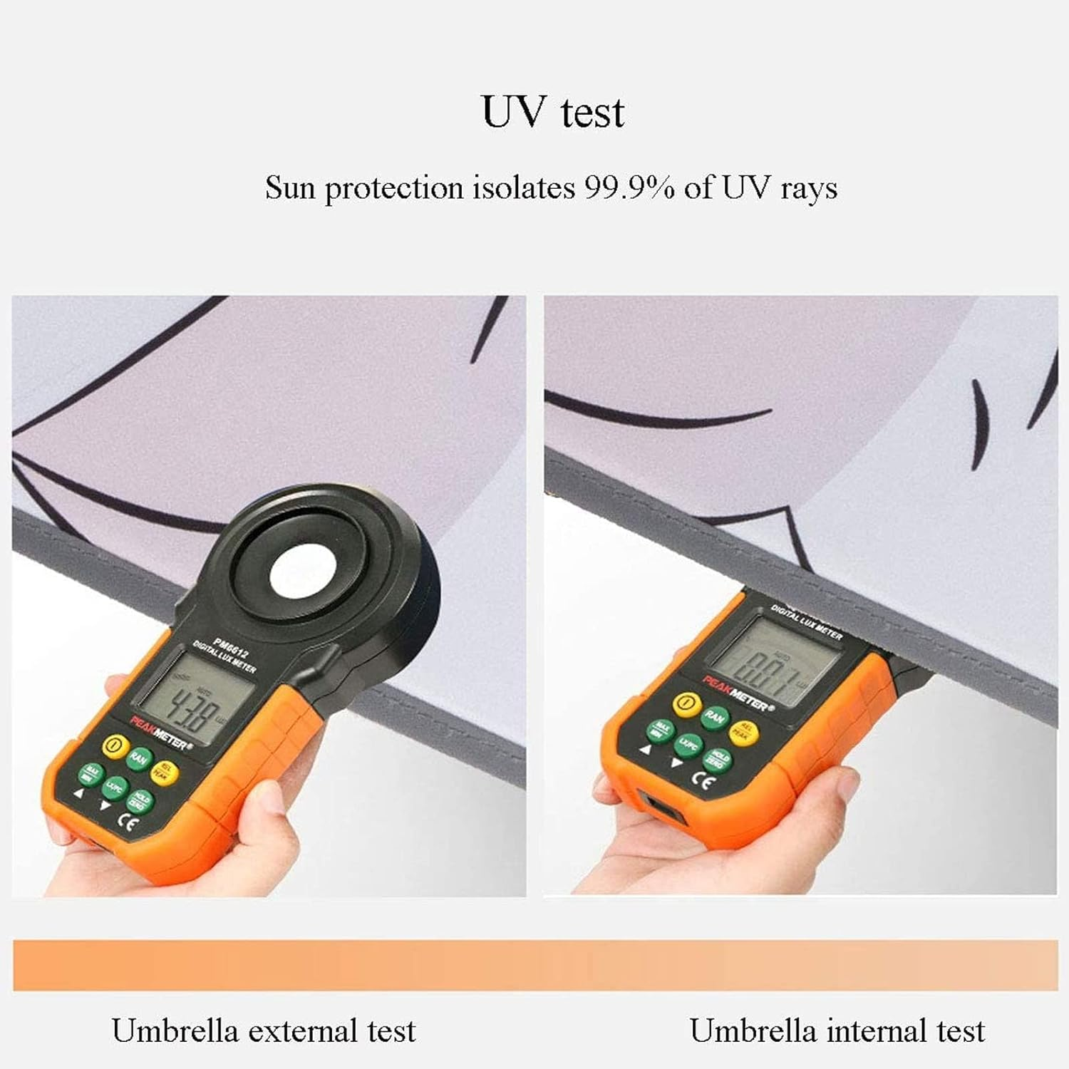 Children Folding Umbrella Automatic Umbrella with Cat Cartoon Strong Windproof and Uv-Resistant Travel Umbrella Compact Umbrellas for Girls and Boys, as Shown, One Size image number 5