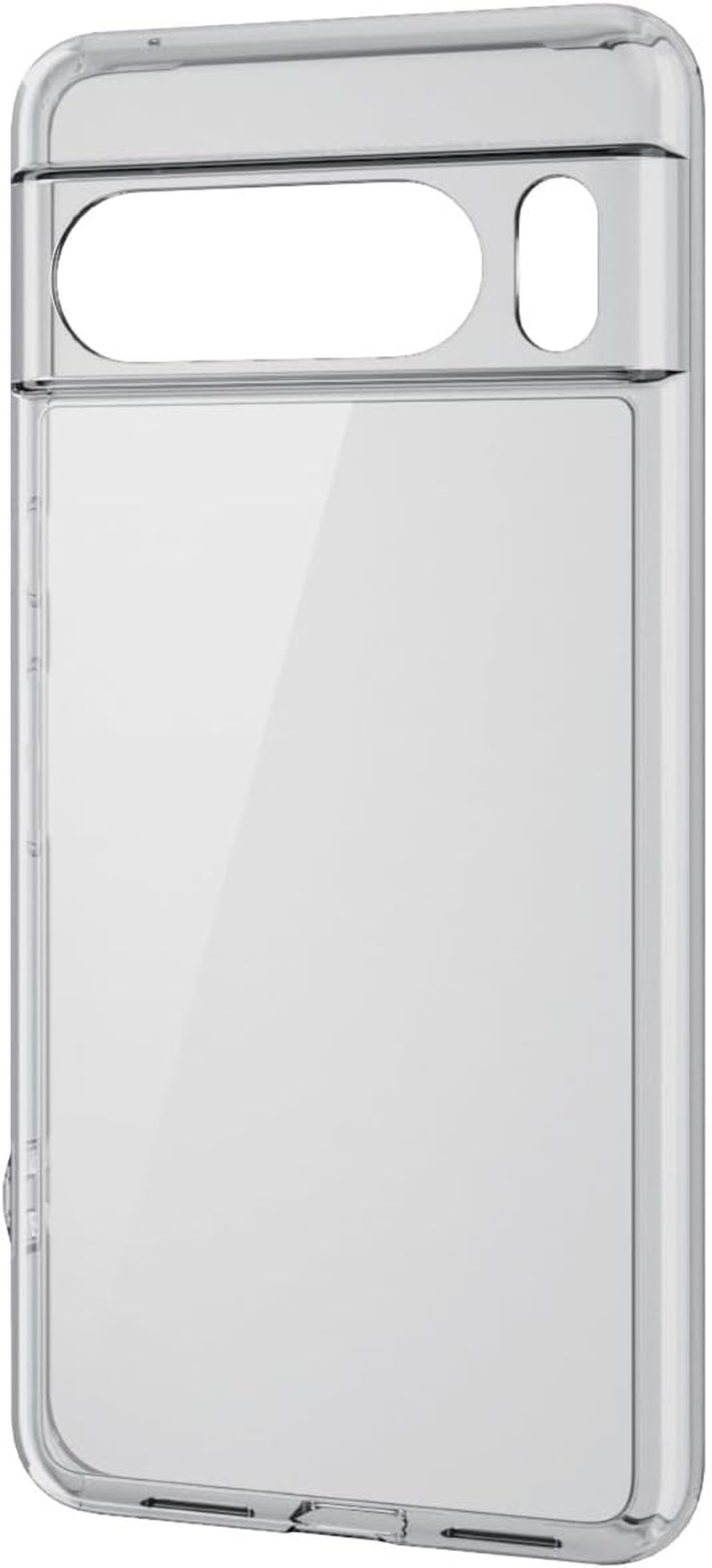 Elecom PM-P234UCTCR Google Pixel 8 Pro Case, Soft TPU, All Clear, Extreme Design, Compatible with Wireless Charging, Strap Hole, Clear image number 3