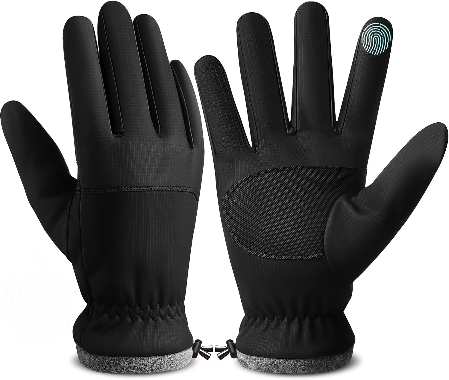 Winter Thermal Gloves for Women Men - Waterproof, Touchscreen Running, Cycling, Hiking, and More image number 3