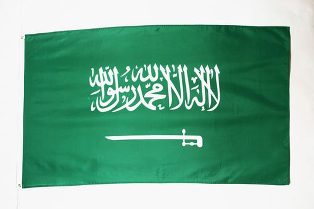 Saudi Arabia Country Flag | Double Stitched National Flag of Saudi Arabia Use for Indoor-Outdoor Purpose | Lightweight, Bright & Vivid Colors, Flag of Saudi Arabia image number 1