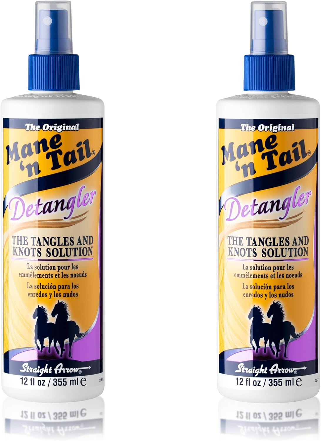 Mane 'N Tail Detangler 12 Oz (Pack of 2)