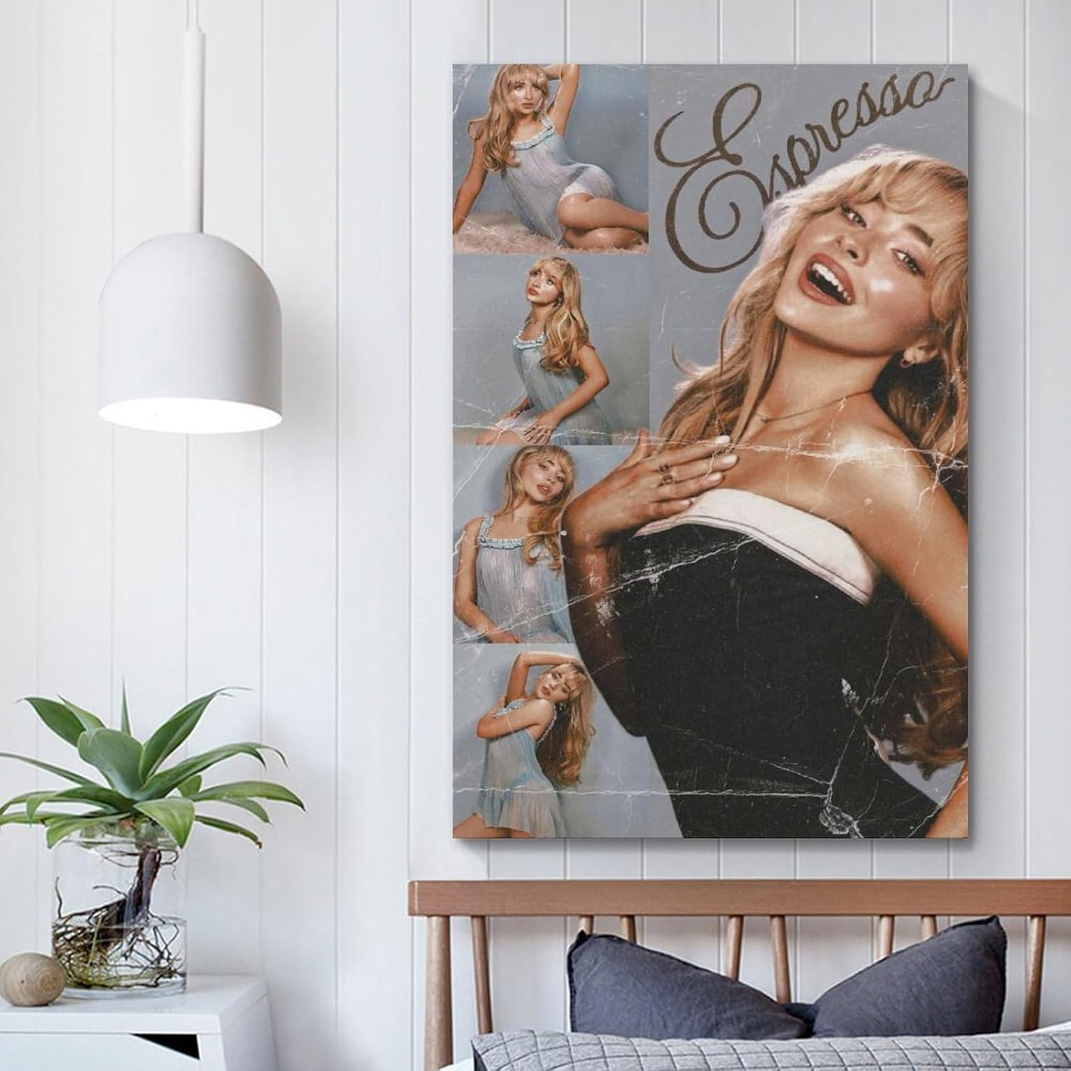 Wall Art Sabrina Music Carpenter Canvas Art Poster Poster Canvas Painting Wall Art Picture Home Decor Print for Bedroom Living Room Dorm Study Bar Office 12X18Inch(30X45Cm) image number 3