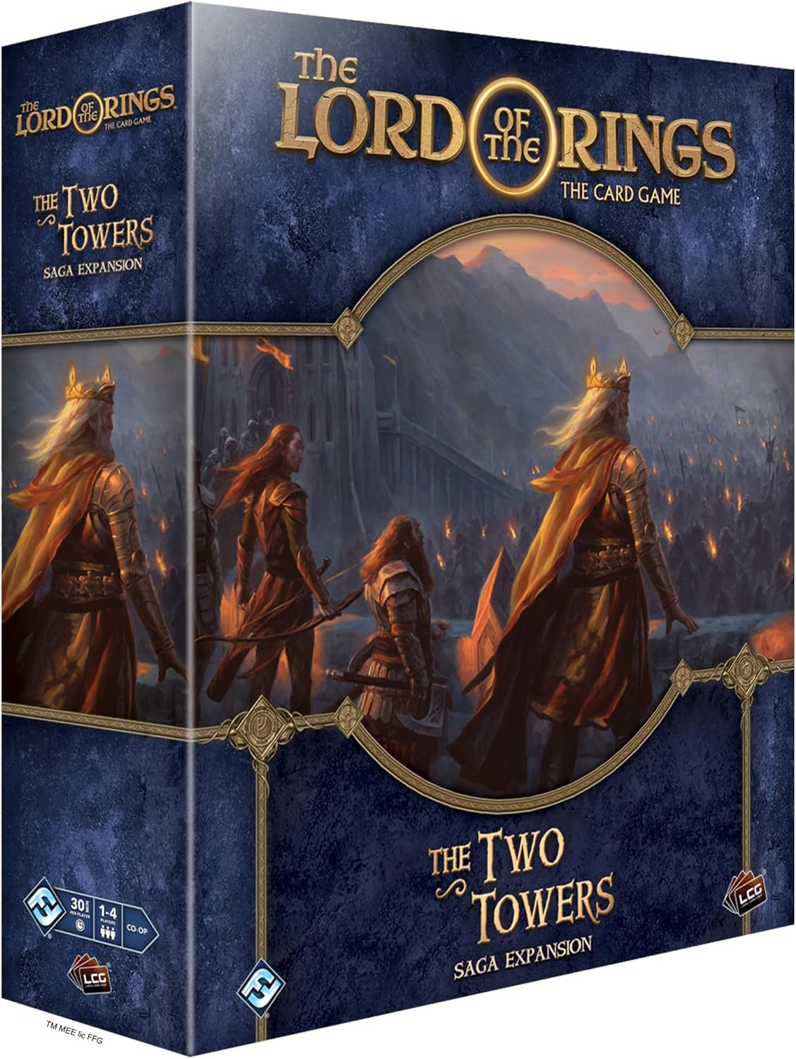 Fantasy Flight Games Asmodee North America Lord of the Rings LCG the Two Towers Saga Card Game