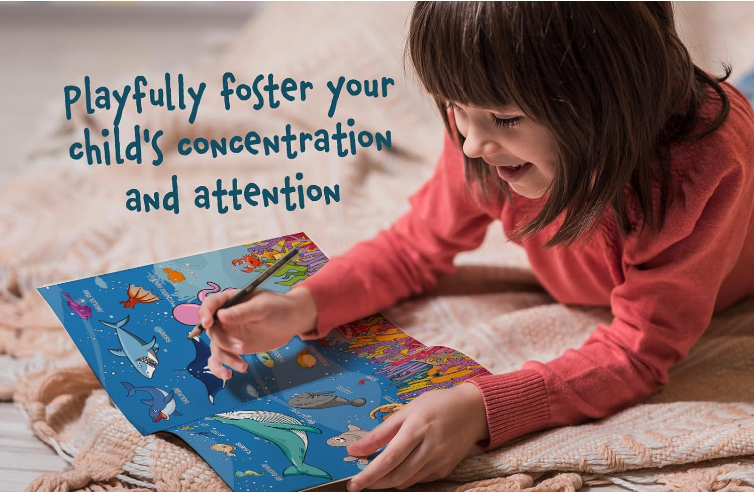 I Spy Ocean Animals: Spot Sharks, Dolphins, Whales & More on an Exciting Underwater Adventure! a Cute Search and Find Book for Toddlers