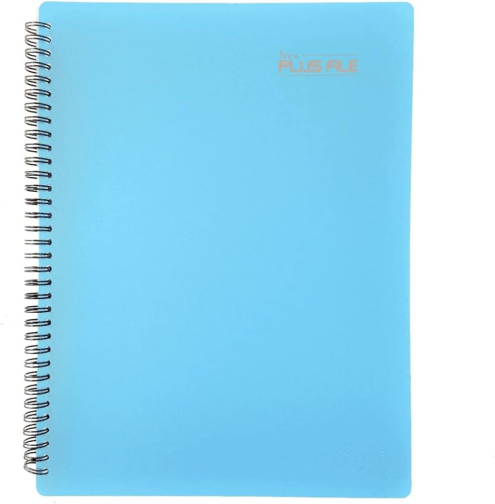 Non-Reflective Music Sheet Folder (Black, 40-Pocket to Fit 80 Sheet Music), Spiral Bound Lies Flat with Writable Pages, Sheet Music Organizer for A4 and Letter Size Music image number 2