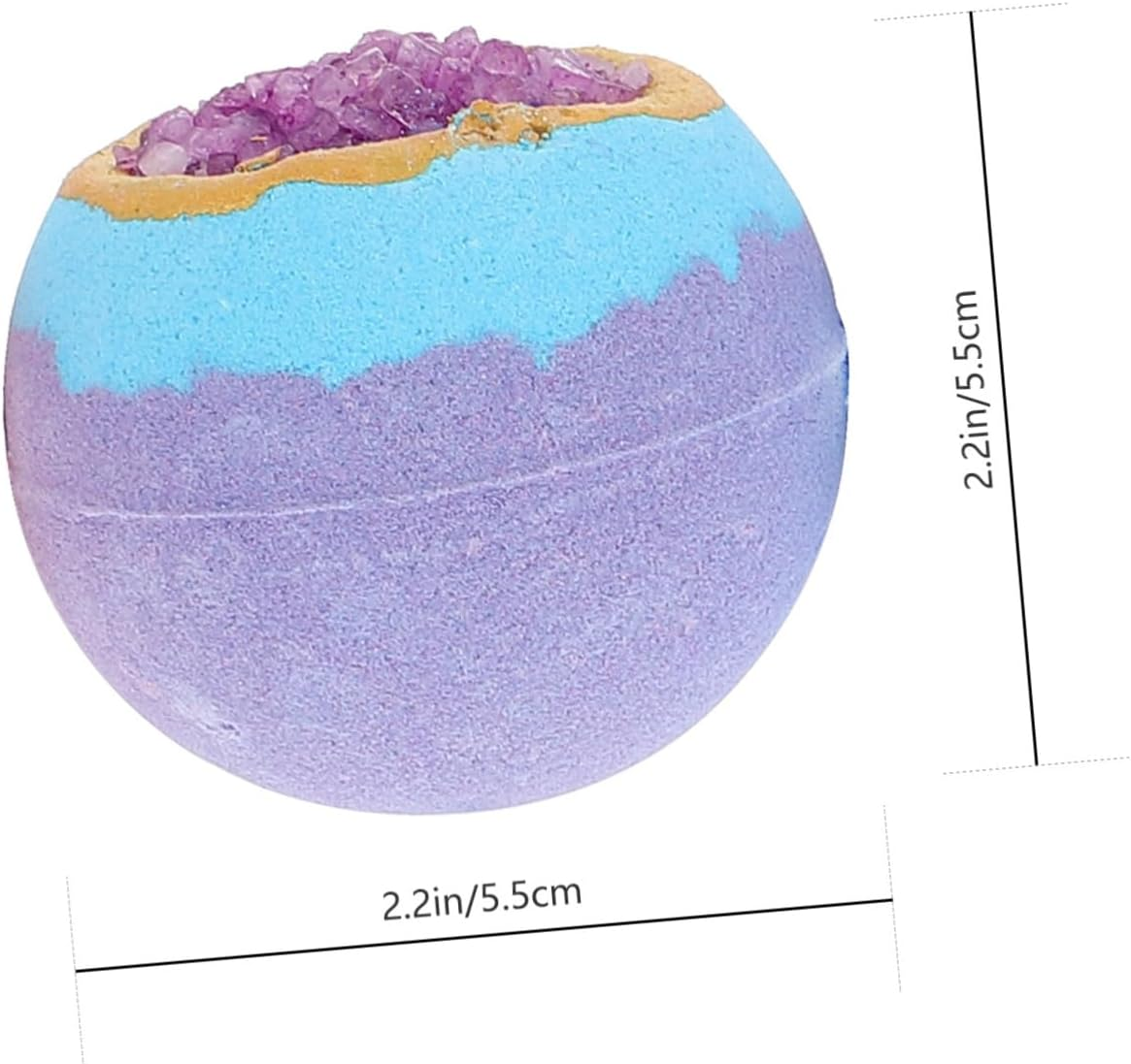 4-Pack Portable Spa Bath Set Box Sea Salt Essential Oil Bubble Balls Relaxing Bath Accessories Face Foot Skin Cleanser for Family Friends image number 2