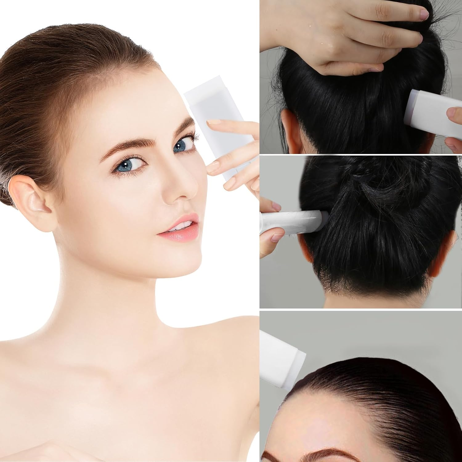 Boobeen Hair Wax Stick, Slick Stick Gel Non-Greasy, Tamer for Flyaways, Edge and Wigs, Temporary Styling Product, Strong Hold image number 2