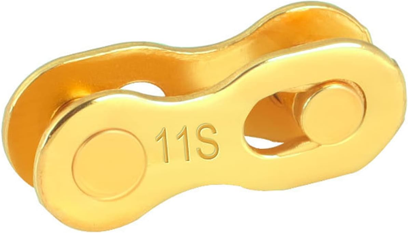 8 Pairs Bicycle Missing Link, 6/7/8/9/10/11/12 Speed Bike Chain Connector Lock Set, MTB Road Bicycle Connector for Quick Master Link Joint Chain Pin (11 Speed) image number 2