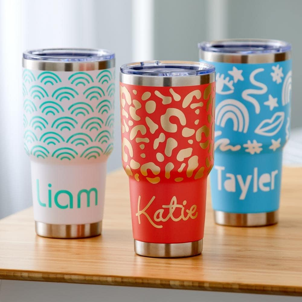 Cricut Smart Permanent Matte Metallic Vinyl (13In X 12Ft, Champagne) for Outdoor Crafts, for Cricut Explore 3 & Maker 3, Create DIY Projects, Decals, Stickers & More, All-Weather & Fade-Proof