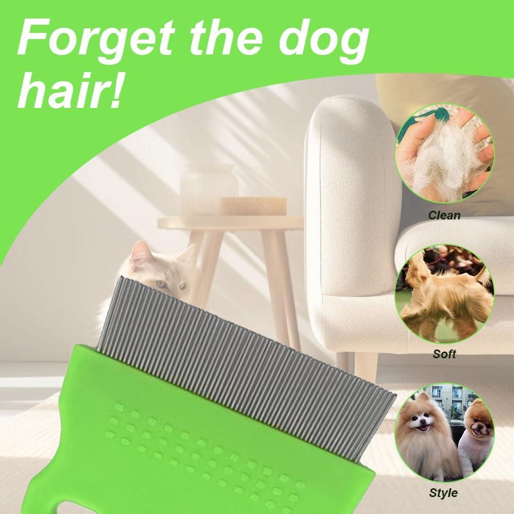 Hair Lice Comb, 2 PCS Lice Combs, Flea Lice Combs, Double Sided Teeth Comb, for Grooming and Removing Dandruff image number 5