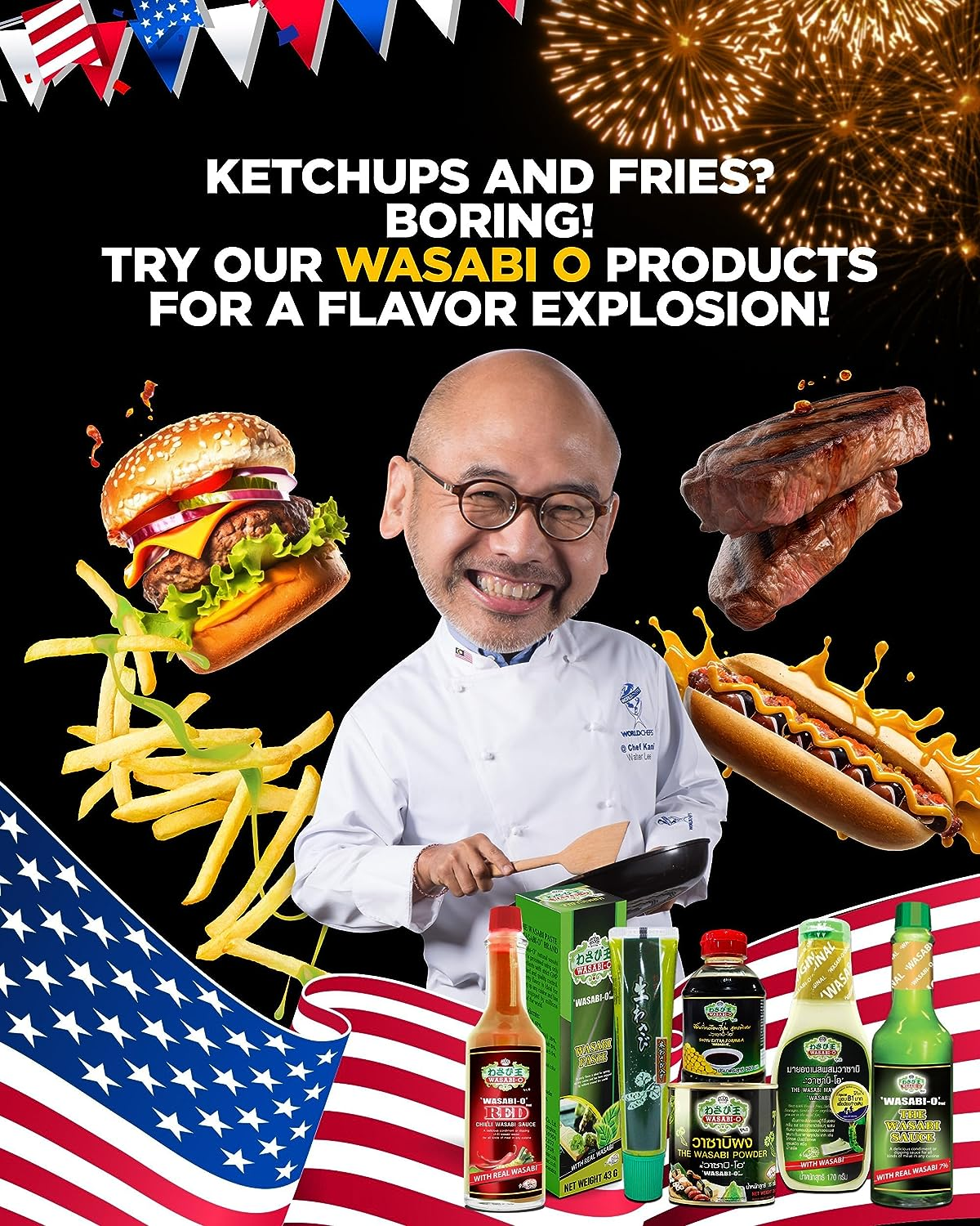 Wasabi-O Wasabi Sauce with Real Wasabi - Wasabi Hot Sauce for Sushi, Roast Beef, Roasted Veggies & More | Vegan, Vegetarian, Gluten-Free, 2.2Oz image number 3