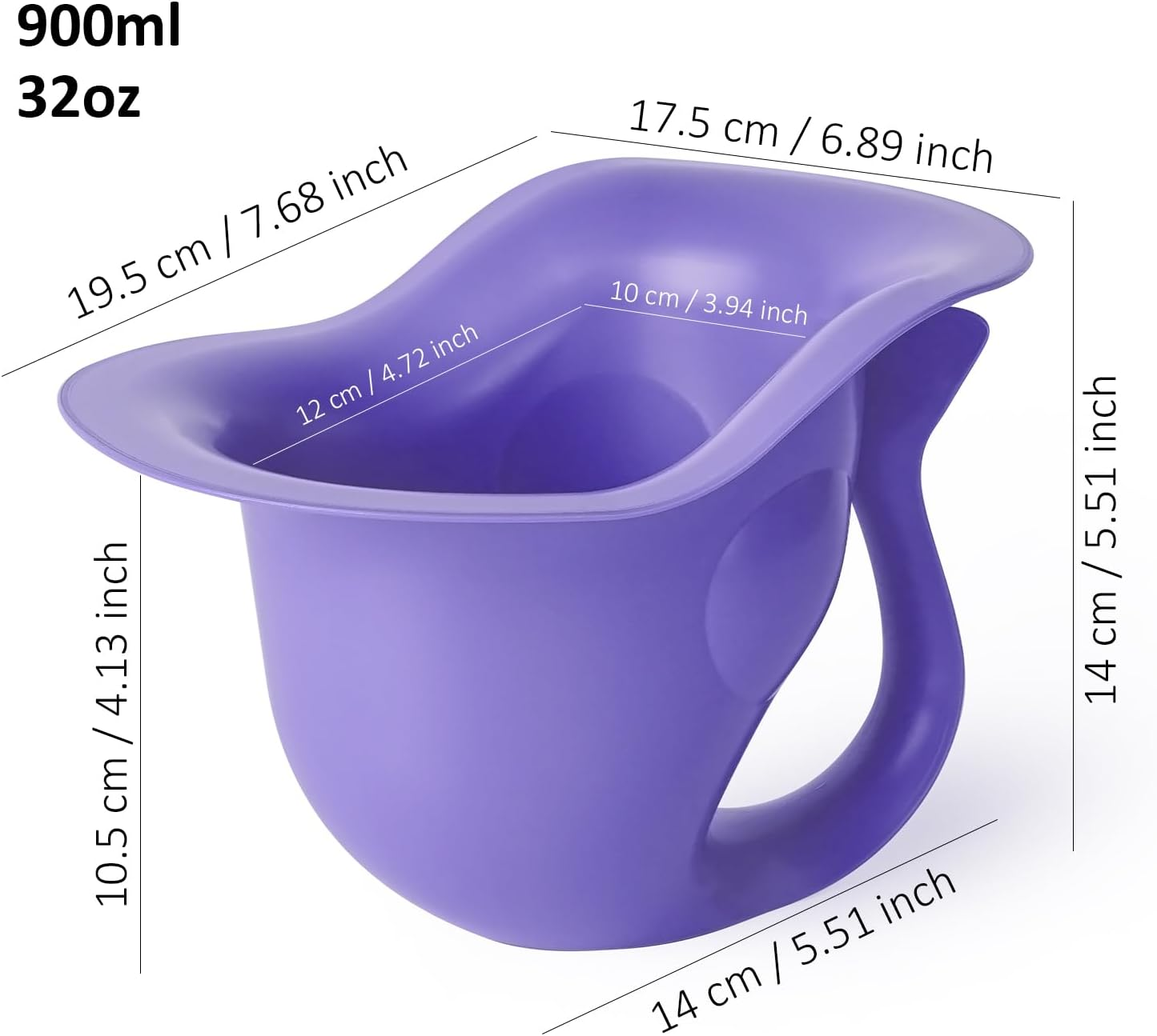 Newborn Baby Potty- the Diaper-Free Solution for Indoor & Outdoor Elimination Communication; Cute Fish Design (Orange) - Grey image number 3