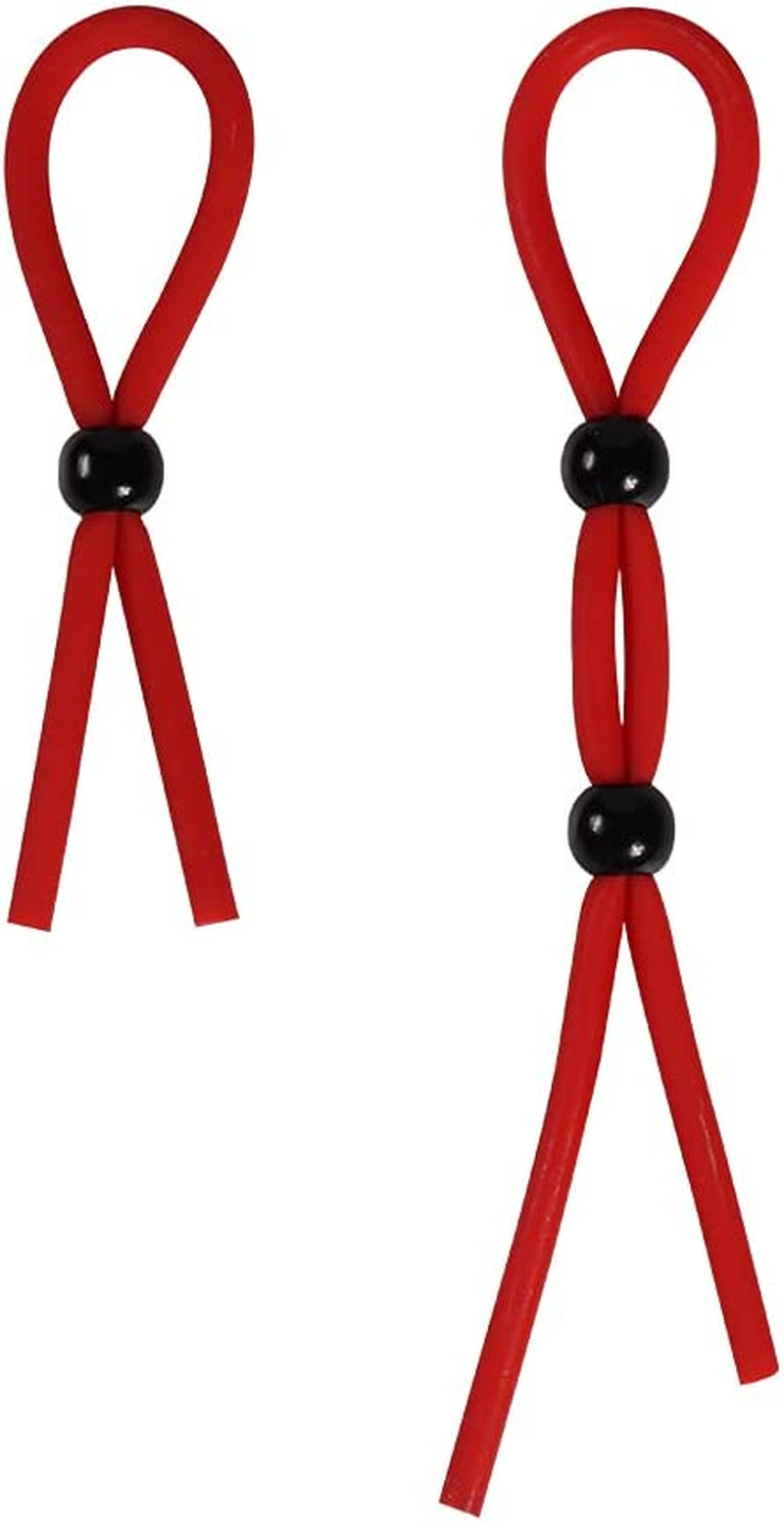 Adjustable Silicone Men'S Cord Art Delay Exercise Ring, Sports Equipment for Couples image number 1