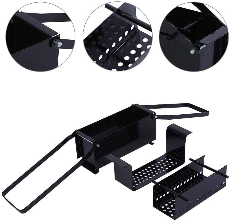 Alvinlite Briquette Press Paper Briquette Press, Manual Paper Press, Briquette Press for Waste Paper Briquettes, Steel Briquette Press, 13 X 26 X 9 Cm, Black image number 4