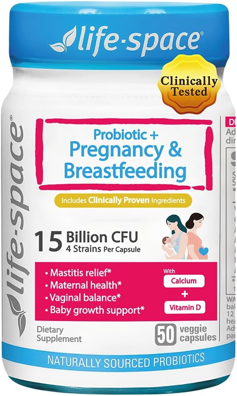 Life-Space Pregnancy & Breastfeeding Probiotic, 50 Count image number 1
